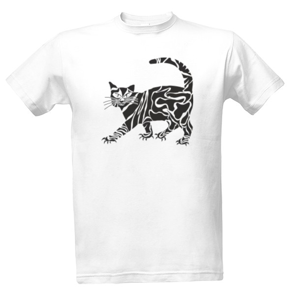 Tričko s potiskem Kočka 1